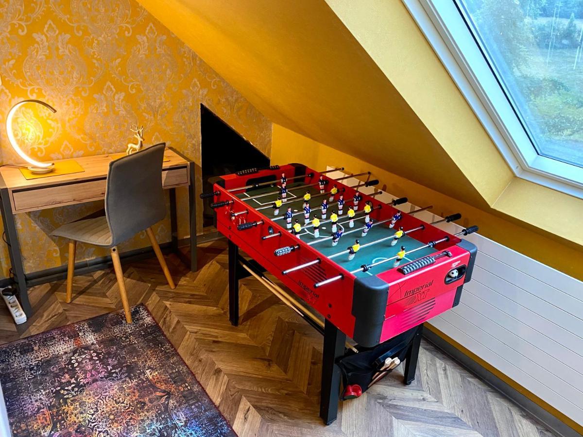 Hof Vierzehnender Im Hohen Venn - 70Qm Maisonette - 2 Schlafzimmer - Wohnkueche - Balkon Mit Grill - Monschau - Eifel - Hunde Willkommen - Islandpferde 外观 照片