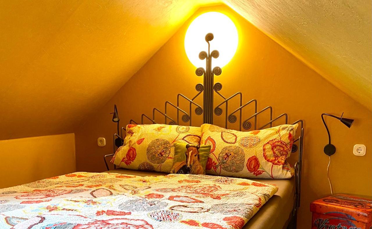 Hof Vierzehnender Im Hohen Venn - 70Qm Maisonette - 2 Schlafzimmer - Wohnkueche - Balkon Mit Grill - Monschau - Eifel - Hunde Willkommen - Islandpferde 外观 照片